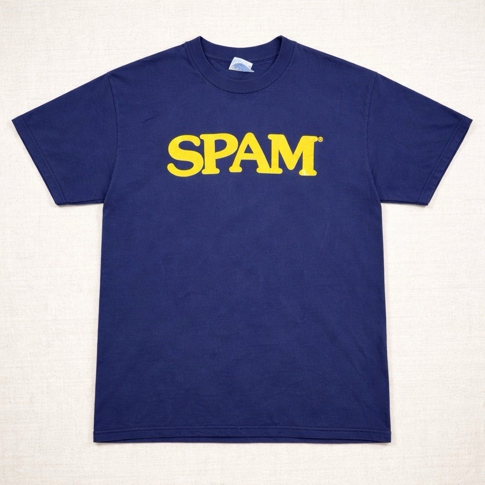 Vintage SPAM 90s Shirt Mens XL Short Sleeve VTG USA Made Tee 1995 T